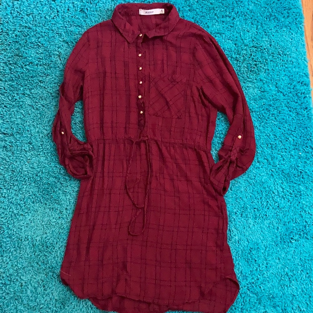 JUSTFAB Plaid dress